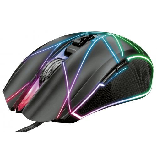 Купить Мышка Trust GXT 160X Ture RGB Gaming (23797) Black - цена в Харькове, Киеве, Днепре, Одессе
в интернет-магазине Telemart фото