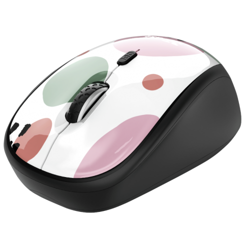 Купить Мышка Trust Yvi Wireless Mouse (24441) Black/Pink - цена в Харькове, Киеве, Днепре, Одессе
в интернет-магазине Telemart фото
