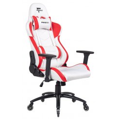 Фото Игровое кресло FragON 3X series (FGLHF3BT3D1221RD1) Red/White
