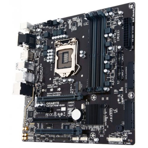 Продати Материнська плата Gigabyte GA-Q170M-D3H (s1151, Intel Q170) за Trade-In у інтернет-магазині Телемарт - Київ, Дніпро, Україна фото