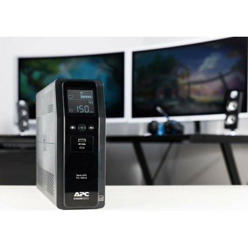 Купить ИБП APC Back UPS Pro 1600VA Sinewave LCD (BR1600SI) - цена в Харькове, Киеве, Днепре, Одессе
в интернет-магазине Telemart фото