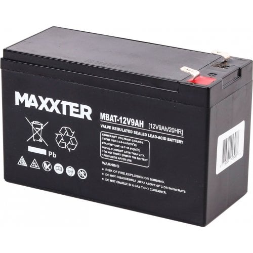 Купить Аккумуляторная батарея Maxxter 12V 9Ah (MBAT-12V9AH) - цена в Харькове, Киеве, Днепре, Одессе
в интернет-магазине Telemart фото