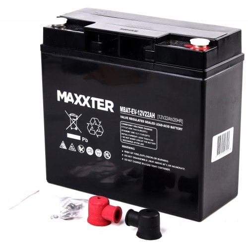 Купить Аккумуляторная батарея для электротранспорта Maxxter 12V 22Ah (MBAT-EV-12V22AH) - цена в Харькове, Киеве, Днепре, Одессе
в интернет-магазине Telemart фото
