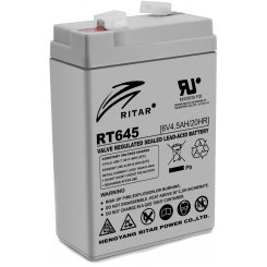 Акумуляторна батарея Ritar 6V 4.5Ah (RT645)