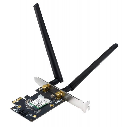 Мережева карта Asus PCE-AXE5400 купити в Україні: Київ, Львів, Хмельницький, Тернопіль | Низька ціна, відгуки, характеристики від TELEMART фото
