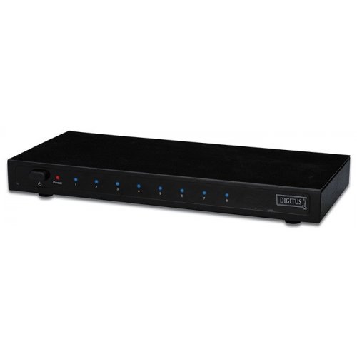Купить Видеосплиттер Digitus HDMI INx1-OUTx8 225MHz 1080p (DS-43300) - цена в Харькове, Киеве, Днепре, Одессе
в интернет-магазине Telemart фото
