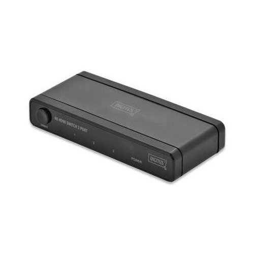 Купити Кабель Digitus HDMI INx3-OUTx1 4K (DS-44304) - ціна в Києві, Львові, Вінниці, Хмельницькому, Франківську, Україні | інтернет-магазин TELEMART.UA фото