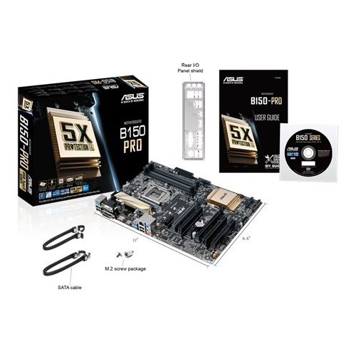 Продать Материнская плата Asus B150 PRO (s1151, Intel B150) по Trade-In интернет-магазине Телемарт - Киев, Днепр, Украина фото