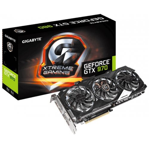 Продати Відеокарта Gigabyte GeForce GTX 970 XTREME 4096MB (GV-N970XTREME-4GD) за Trade-In у інтернет-магазині Телемарт - Київ, Дніпро, Україна фото