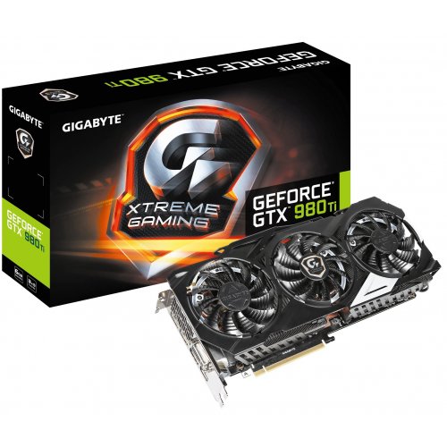 Продать Видеокарта Gigabyte GeForce GTX 980 Ti XTREME 6144MB (GV-N98TXTREME-6GD) по Trade-In интернет-магазине Телемарт - Киев, Днепр, Украина фото