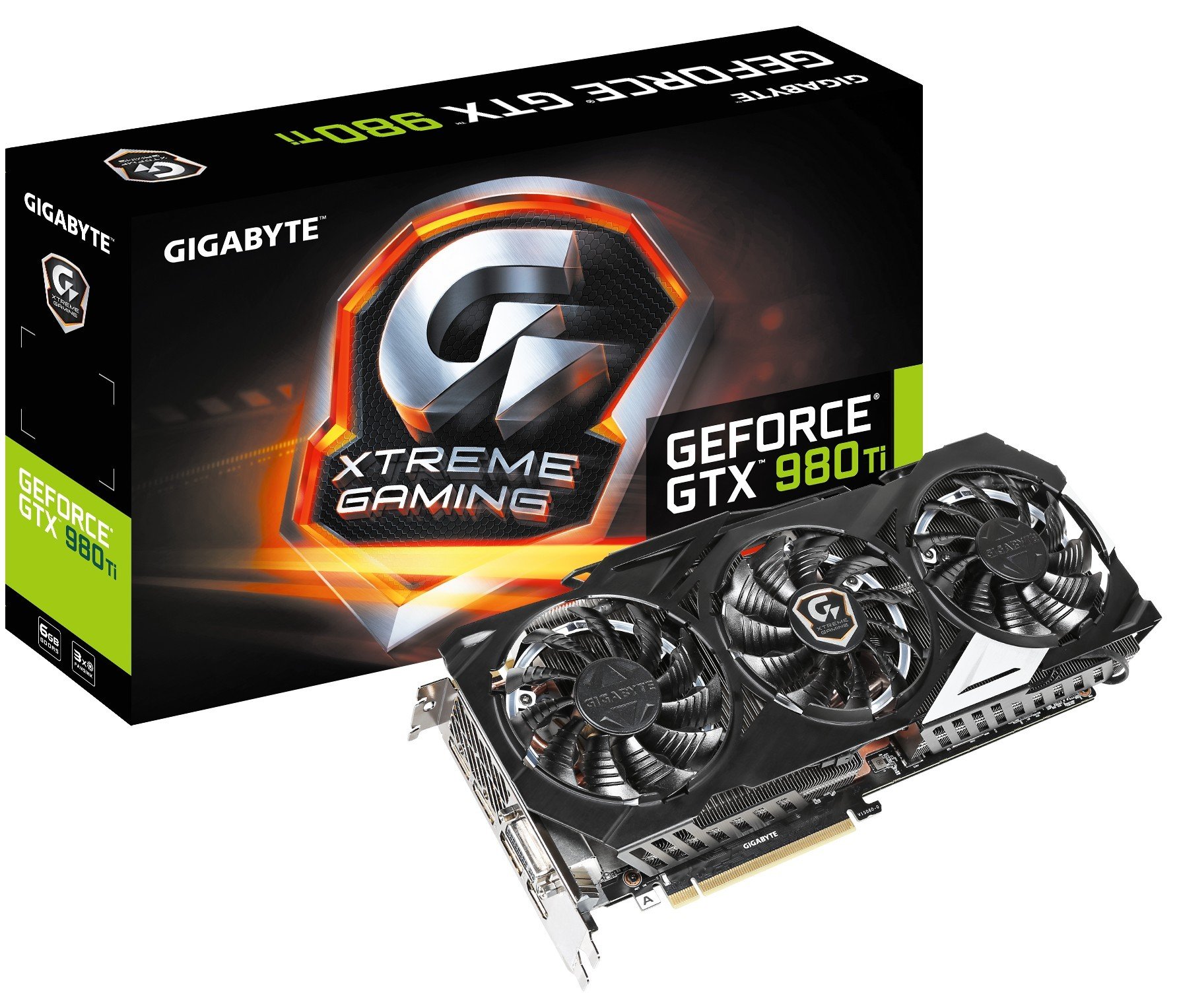 Продать Видеокарта Gigabyte GeForce GTX 980 Ti XTREME 6144MB  (GV-N98TXTREME-6GD) по Trade-In интернет-магазине Телемарт - Киев, Днепр,  Украина