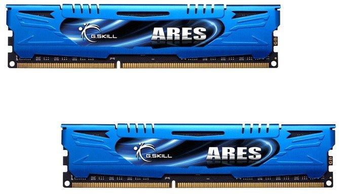 ОЗУ G.Skill DDR3 8GB (2x4GB) 1600Mhz Ares Blue (F3-1600C9D