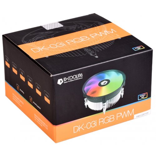 Продать Кулер ID-Cooling DK-03i RGB PWM (DK-03i RGB PWM) по Trade-In интернет-магазине Телемарт - Киев, Днепр, Украина фото