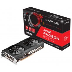 Photo Video Graphic Card Sapphire Radeon RX 6700 10240MB (11321-03-20G)
