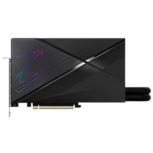 Продать Видеокарта Gigabyte GeForce RTX 4080 AORUS XTREME WATERFORCE 16384MB (GV-N4080AORUSX W-16GD) по Trade-In интернет-магазине Телемарт - Киев, Днепр, Украина фото