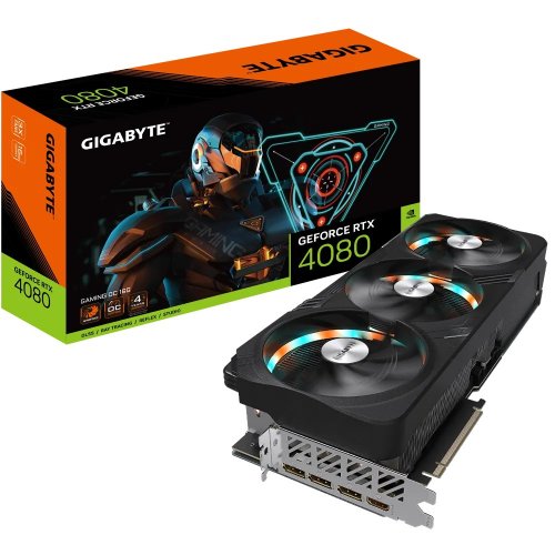 Photo Video Graphic Card Gigabyte GeForce RTX 4080 Gaming OC 16384MB (GV-N4080GAMING OC-16GD)