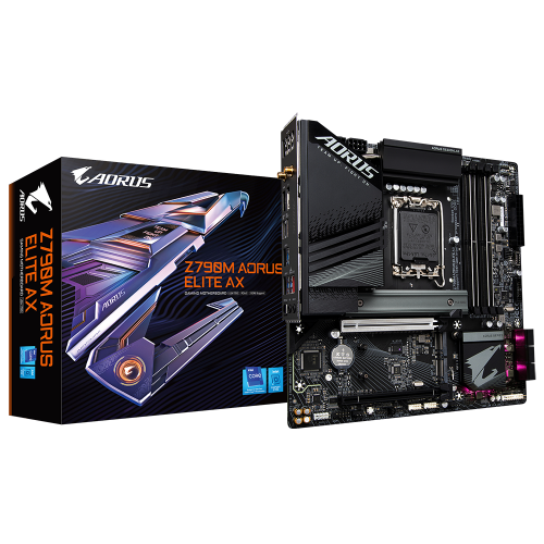 Продать Материнская плата Gigabyte Z790M AORUS ELITE AX (s1700, Intel Z790) по Trade-In интернет-магазине Телемарт - Киев, Днепр, Украина фото