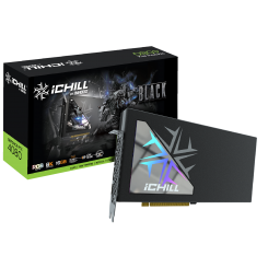 Видеокарта Inno3D GeForce RTX 4080 ICHILL Black 16384MB (C4080B-166XX-18700006)