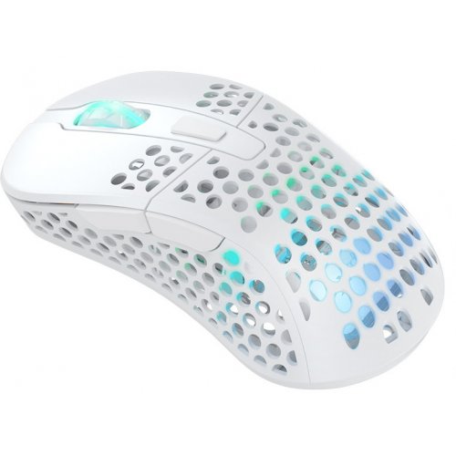 Купити Миша Xtrfy M4 Wireless RGB (XG-M4-WL-WHITE) White - ціна в Києві, Львові, Вінниці, Хмельницькому, Франківську, Україні | інтернет-магазин TELEMART.UA фото