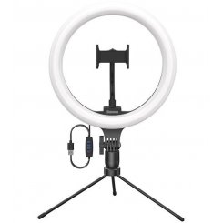 Лампа Baseus Live Stream Holder-table Stand 10-inch Light Ring (CRZB10-A01) Black