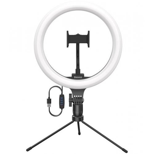 

Baseus Live Stream Holder-table Stand 10-inch Light Ring (CRZB10-A01) Black