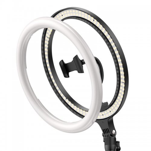 Лампа Baseus Live Stream Holder-table Stand 10-inch Light Ring (CRZB10-A01) Black купити в Україні: Київ, Львів, Хмельницький, Тернопіль, Івано-Франківськ | Низька ціна, відгуки, характеристики від TELEMART фото