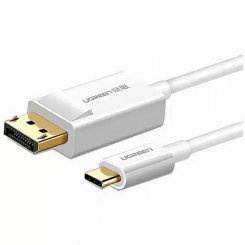 Кабель Ugreen MM139 USB Type-C-DisplayPort 1.5m (40420) White