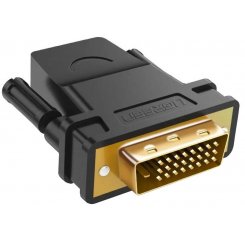 Фото Адаптер Ugreen HDMI-DVI(24+1) F/M (20124) Black