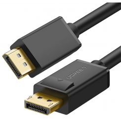 Фото Кабель Ugreen DP102 DisplayPort-DisplayPort 4K 1.2 2m (10211) Black