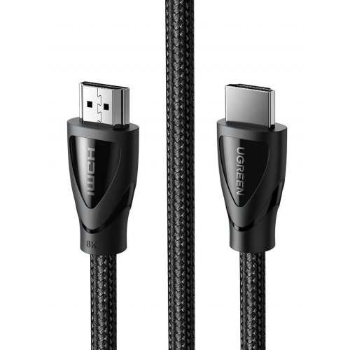 Купить Кабель Ugreen HD140 HDMI-HDMI 8K 2.1 10m (60633) Black - цена в Харькове, Киеве, Днепре, Одессе
в интернет-магазине Telemart фото