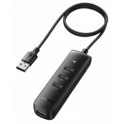 Фото USB-хаб Ugreen CM416 USB 3.0 4 in 1 1m (80657) Black