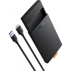 Зовнішня кишеня Ugreen CM237 2.5" HDD/SSD - USB 3.0 (60353) Black