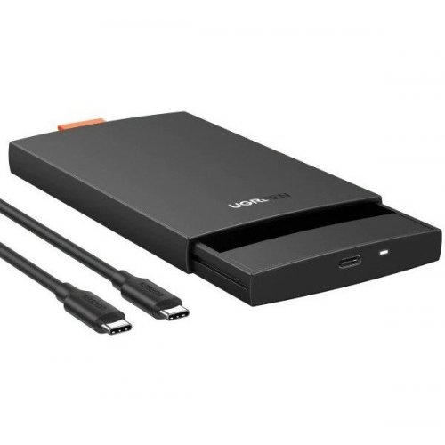 Купить Внешний карман Ugreen CM237 2.5" HDD/SSD SATA - USB Type-C (80556) Black - цена в Харькове, Киеве, Днепре, Одессе
в интернет-магазине Telemart фото