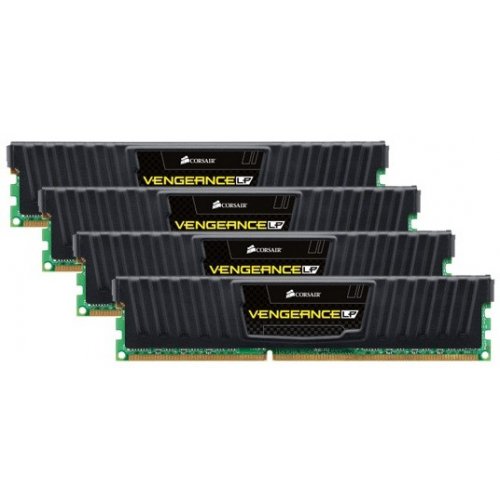 Продати ОЗП Corsair DDR3 16GB (4x4GB) 1600Mhz Vengeance Low Profile (CML16GX3M4A1600C9) за Trade-In у інтернет-магазині Телемарт - Київ, Дніпро, Україна фото