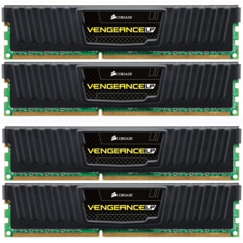Продати ОЗП Corsair DDR3 16GB (4x4GB) 1600Mhz Vengeance Low Profile (CML16GX3M4A1600C9) за Trade-In у інтернет-магазині Телемарт - Київ, Дніпро, Україна фото