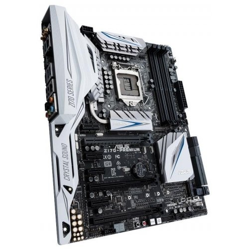 Продать Материнская плата Asus Z170-PREMIUM (s1151, Intel Z170) по Trade-In интернет-магазине Телемарт - Киев, Днепр, Украина фото