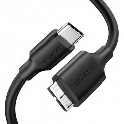 Фото Кабель Ugreen US312 USB Type-C to USB 3.0 Micro-B 1m (20103) Black