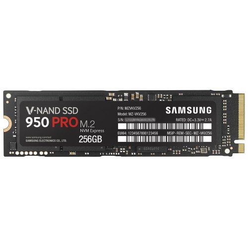 Продать SSD-диск Samsung 950 PRO 3D V-NAND 256GB M.2 (2280 PCI-E) NVMe x4 (MZ-V5P256BW) по Trade-In интернет-магазине Телемарт - Киев, Днепр, Украина фото