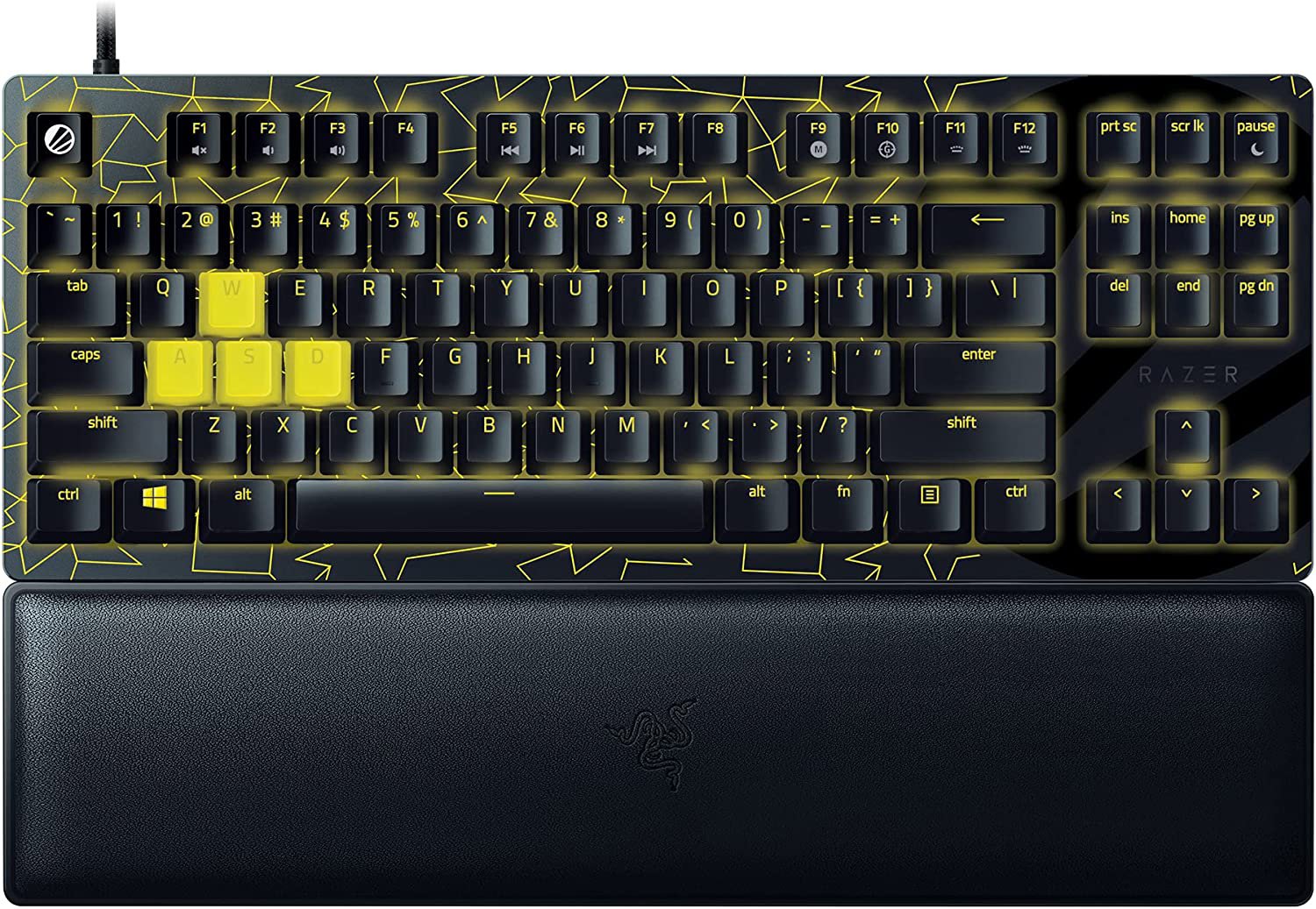 Купить Клавиатура Razer Huntsman V2 TKL Linear Optical Red Switch  (RZ03-03941700-R3M1) Black - цена в Харькове, Киеве, Днепре, Одессе в  интернет-магазине Telemart