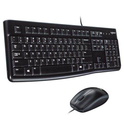 Купить Комплект Logitech MK120 USB (920-002563) Black - цена в Харькове, Киеве, Днепре, Одессе
в интернет-магазине Telemart фото