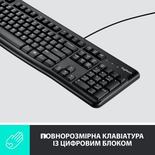 Купить Комплект Logitech MK120 USB (920-002563) Black - цена в Харькове, Киеве, Днепре, Одессе
в интернет-магазине Telemart фото