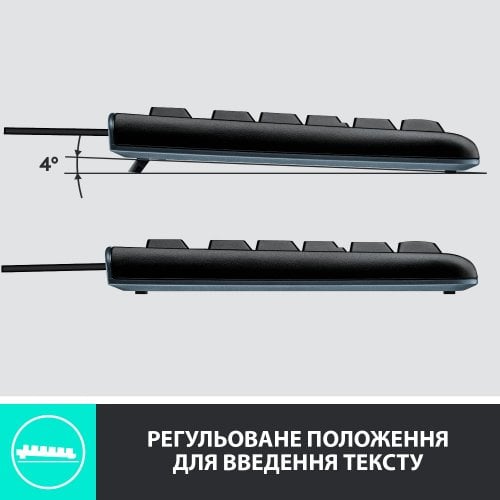 Купить Комплект Logitech MK120 USB (920-002563) Black - цена в Харькове, Киеве, Днепре, Одессе
в интернет-магазине Telemart фото