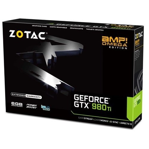 Продать Видеокарта Zotac GeForce GTX 980 Ti AMP! Omega 6144MB (ZT-90504-10P) по Trade-In интернет-магазине Телемарт - Киев, Днепр, Украина фото