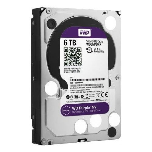 Продати Жорсткий диск Western Digital Purple NV 6TB IntelliPower 64Mb 3.5" (WD6NPURX) за Trade-In у інтернет-магазині Телемарт - Київ, Дніпро, Україна фото