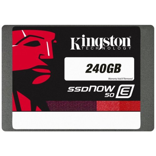 Продати SSD-диск Kingston SSDNow E50 240GB 2.5" (SE50S37/240G) за Trade-In у інтернет-магазині Телемарт - Київ, Дніпро, Україна фото