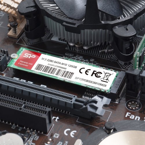 Продать SSD-диск Silicon Power M10 120GB M.2 (2280 SATA) (SP120GBSS3M10M28) по Trade-In интернет-магазине Телемарт - Киев, Днепр, Украина фото