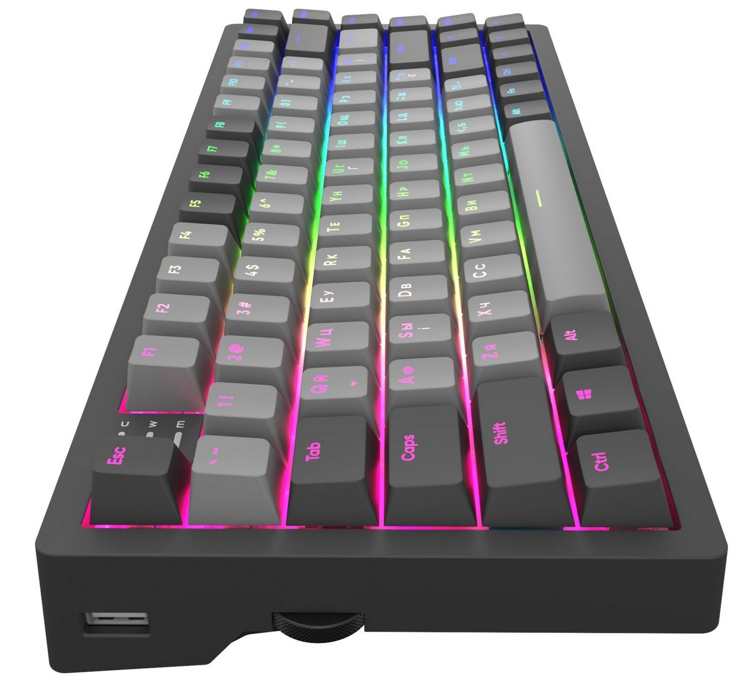 Клавіатура Dark Project KD83A PBT Mechanical Gateron Cap Teal (DP-KD ...