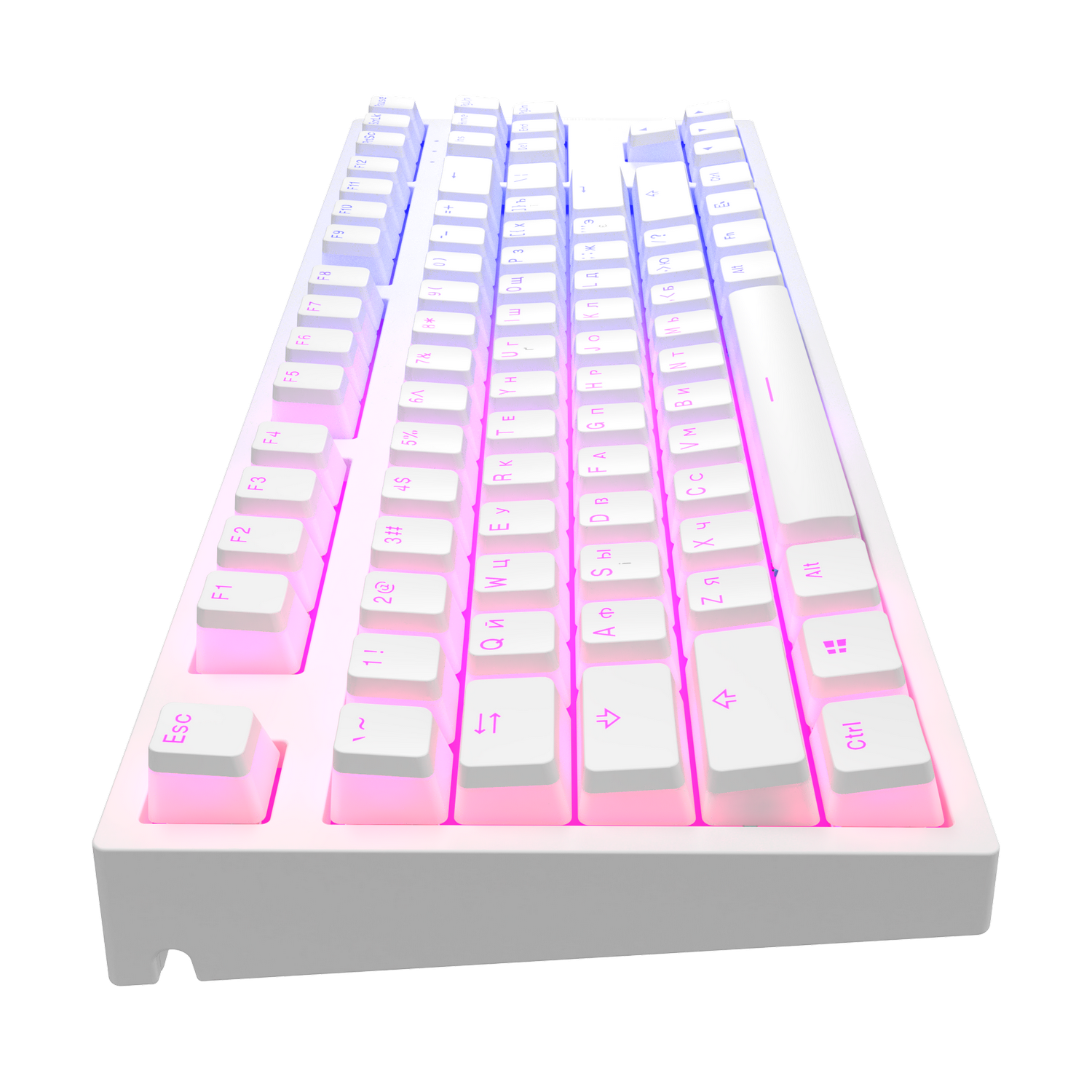 Клавіатура Dark Project KD87A PBT Mechanical Gateron Cap Teal (DP-KD ...
