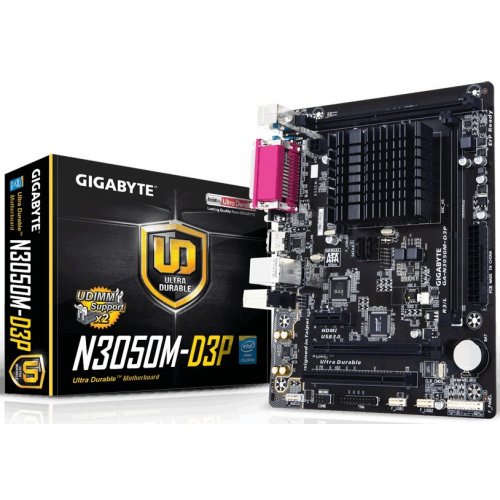 Продать Материнская плата Gigabyte GA-N3050M-D3P (Intel N3050) по Trade-In интернет-магазине Телемарт - Киев, Днепр, Украина фото