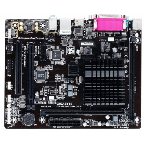 Продать Материнская плата Gigabyte GA-N3050M-D3P (Intel N3050) по Trade-In интернет-магазине Телемарт - Киев, Днепр, Украина фото